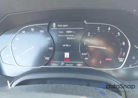 2022 BMW 330I z USA, uszkodzony, nr VIN 3MW5R1J00N8C53880